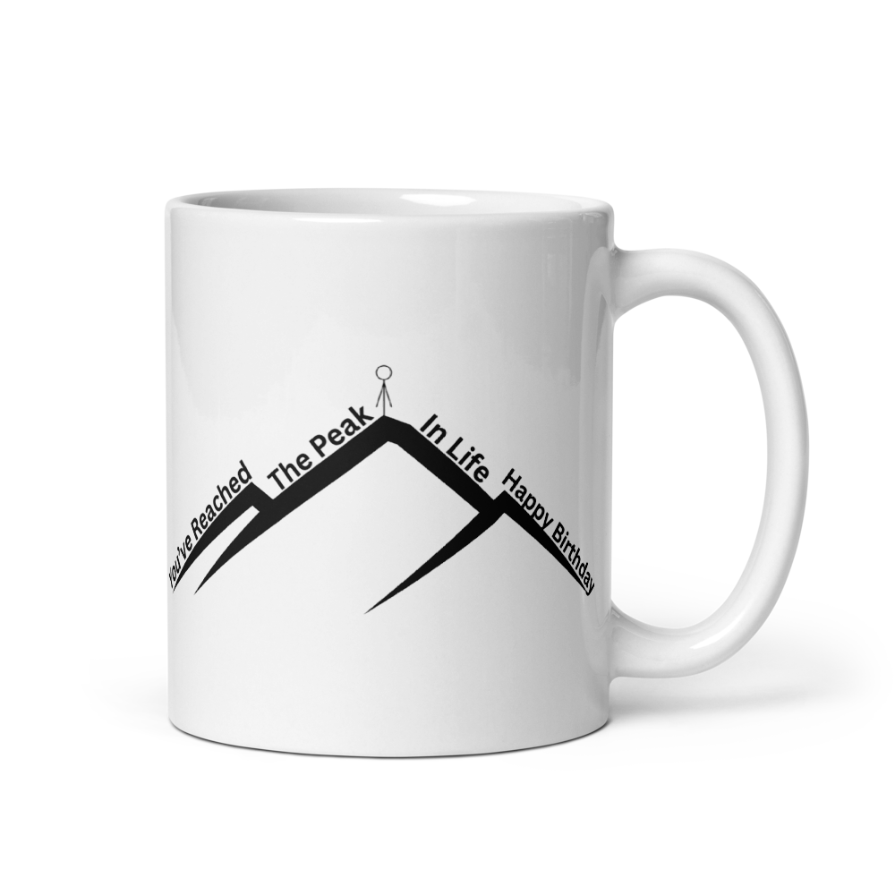 Peak in Life Mug